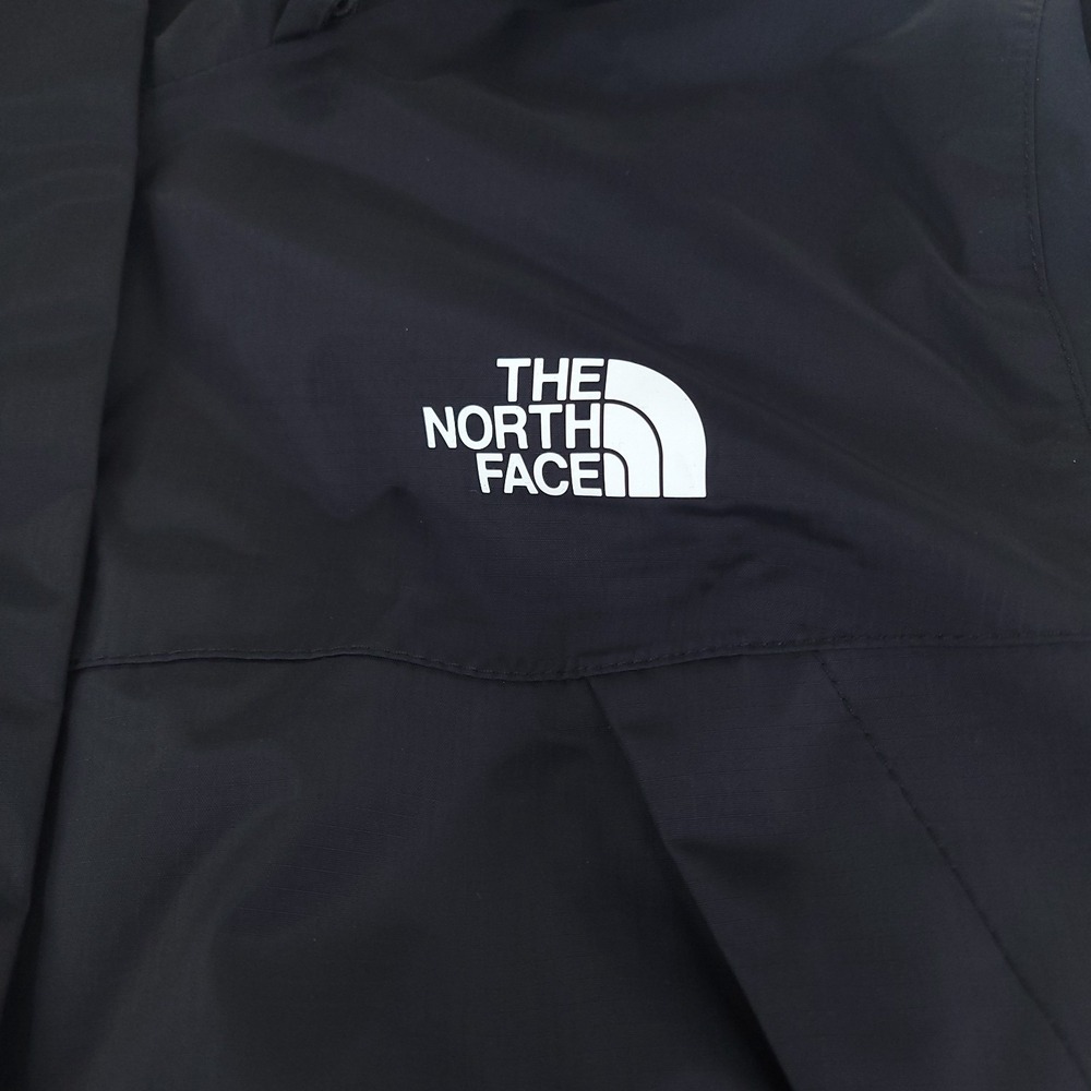 The North Face DryVent Rain Coat Womens Medium Black Hooded Full Zip w/ Pockets - Picture 5 of 13